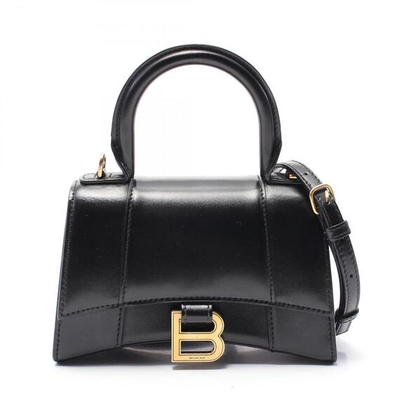 BALENCIAGA Black Leather Bag - Picture 1 of 11